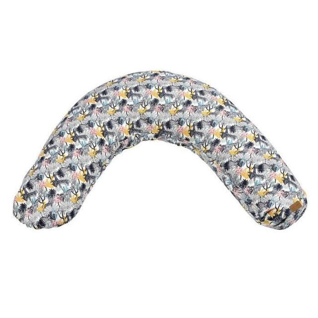 BÉABA - Big Flopsy™ - Coussin de grossesse et d'allaitement - Fleur de coton - 180 cm - Jungle