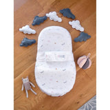 Matelas cocon ergonomique - RED CASTLE - COCOONABABY - Drap Happy Fox