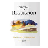 Château de Reguignon 2019 Blaye Côtes de Bordeaux - Vin rouge de Bordeaux