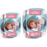 Set patins a roulettes et protections - LA REINE DES NEIGE - RN246035 - Avec coudieres et genouilleres - Bleu