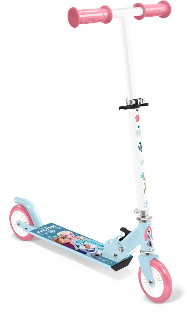 Trottinette enfant pliable - LA REINE DES NEIGES - RN246042 - Bleu