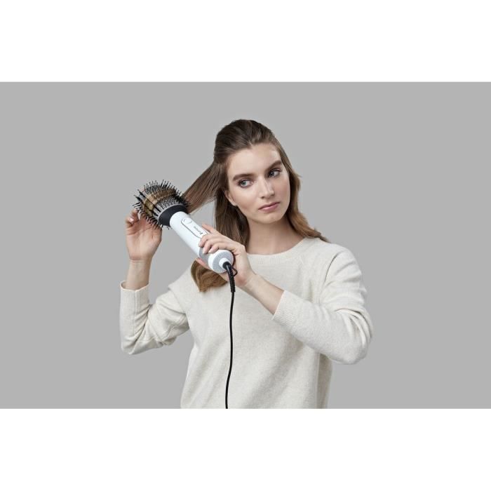 Brosse soufflante REMINGTON AS8901 HYDRAluxe - 2 vitesses, 3 tempÈratures - brosse ovale fonction hydracare