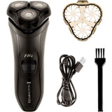 Tondeuse barbe - REMINGTON - R4002 R4 Style Series Rotary Shaver - 40 min - Noir