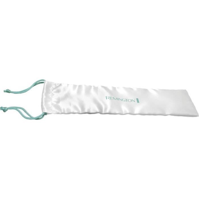 Fer a boucler conique - REMINGTON - CI53W Shine Therapy - 210° C - Chauffe rapide - 8 températures - Blanc