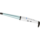 Fer a boucler conique - REMINGTON - CI53W Shine Therapy - 210° C - Chauffe rapide - 8 températures - Blanc
