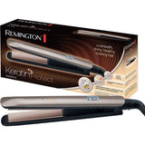 Remington S8540 Fer a lisser, Lisseur Keratin Protect, Plaques Flottantes Advanced Ceramic, Soin KÈratine Huile d'Amande