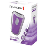 Rasoir féminin compact - REMINGTON - WSF4810 SMOOTH & SILK - a pile - Violet / Blanc