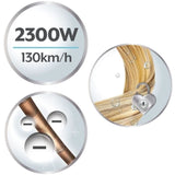 Seche-cheveux hydraluxe 2300W - REMINGTON - AC8901 - PrÈserve l'hydratation des cheveux - Ionique