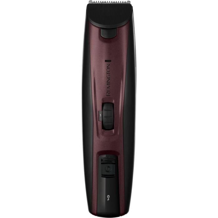 Coffret tondeuse barbe Remington MB4047 – sans fil, étanche – lames revetement titanium – 9 guides de coupe – trousse incluse