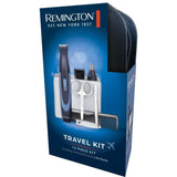 Kit de voyage - REMINGTON - NE3890 - 13 pieces - Lames inox - Accessoires nez et oreilles - Housse zippée