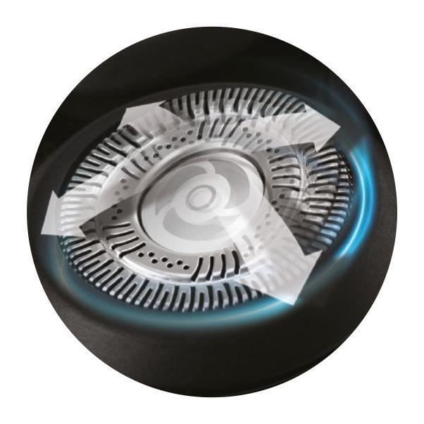 Rasoir rotatif - REMINGTON - XR1755 - Systeme hybride SynX - PivotBall - Lames flexibles - 100% étanche - Autonomie 50 min