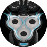 Rasoir rotatif - REMINGTON - XR1755 - Systeme hybride SynX - PivotBall - Lames flexibles - 100% étanche - Autonomie 50 min