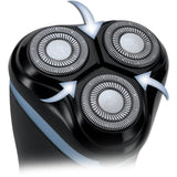 Rasoir rotatif sans fil - REMINGTON - R1000 - 3 lames Dual Track - Tondeuse escamotable - Autonomie 30 min - LED