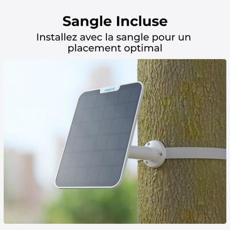 Panneau solaire - REOLINK - SR3 - 5,8 W - Blanc