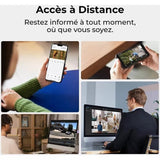 Caméra intérieure - REOLINK - E340 - Blanc