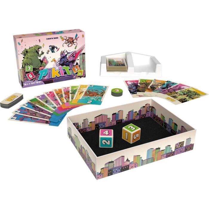 Jeu de plateau - Pikit - Kaijus vs Mechas - Stratégique - Palpitant