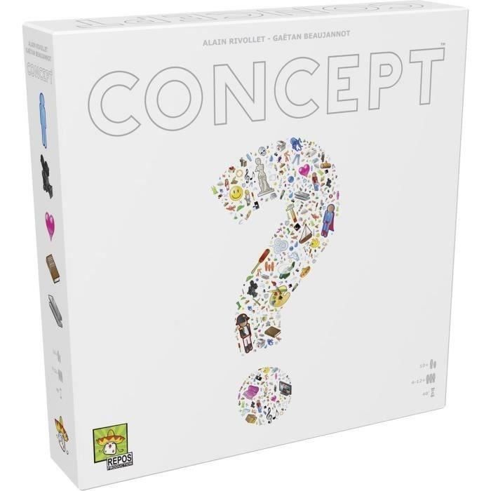 Jeu de société Asmodée - Concept - Unbox Now - 4 a 12 joueurs - 40 min