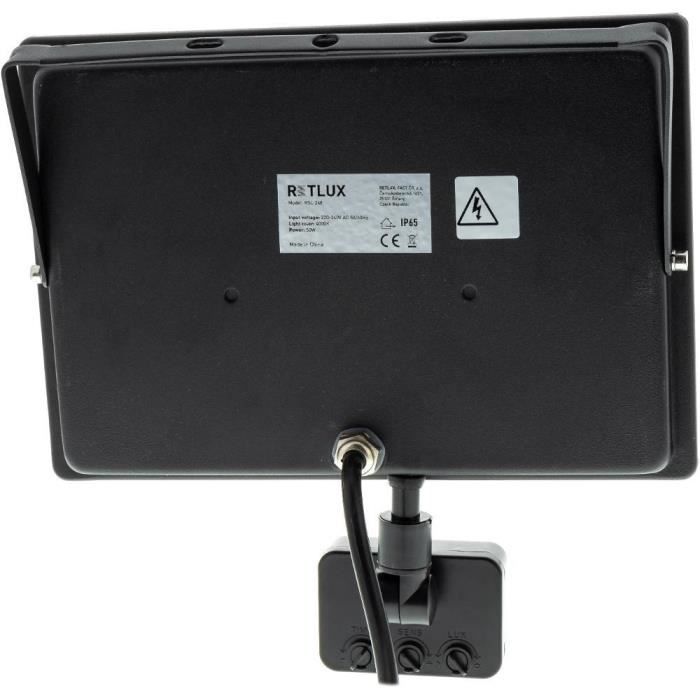 Projecteur LED avec détecteur de mouvement - RETLUX - RSL 248