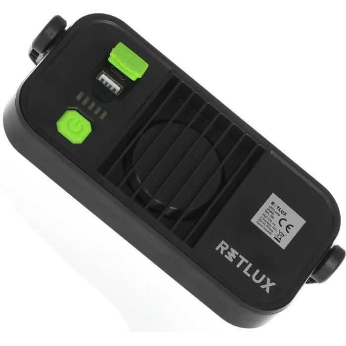 Lampe de travail avec banque d'alimentation - RETLUX - RPL 200