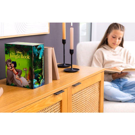 Book Nook - Kit DIY a construire Maquette 3D Serre Livre - REVELL - Tiny Adventures - Disney - Le Livre de la Jungle - LED