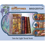 Book Nook - Kit DIY a construire Maquette 3D Serre Livre - REVELL - Tiny Adventures - Bridgerton - Dans la lumiere - LED