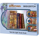 Book Nook - Kit DIY a construire Maquette 3D Serre Livre - REVELL - Tiny Adventures - Bridgerton - Dans la lumiere - LED
