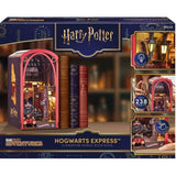 Book Nook - Kit DIY a construire Maquette 3D Serre Livre - REVELL - Tiny Adventures - Harry Potter - Le Poudlard Express - LED