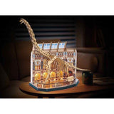 Puzzle 3D en bois - REVELL - Tiny Adventures - Natural Museum - Brachiosaur - LED