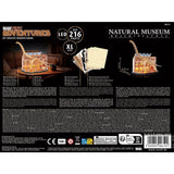 Puzzle 3D en bois - REVELL - Tiny Adventures - Natural Museum - Brachiosaur - LED