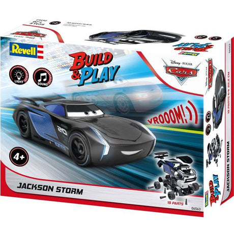 Voiture a construire - REVELL - Build & Play - CARS - Jackson Storm - Sons et lumieres - Des 4 ans