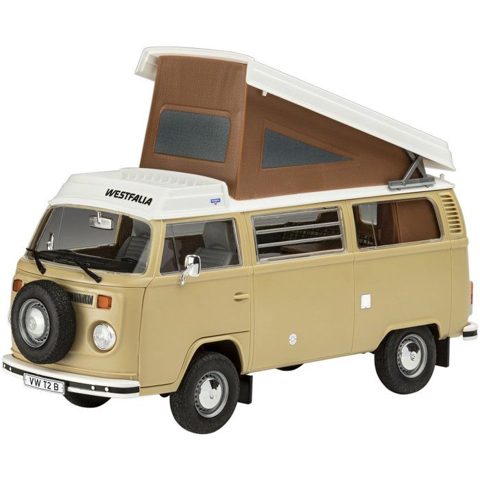 Maquette a construire - REVELL - Click System - VW T2 Camper - Sans colle - Pieces pré-peintes