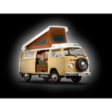 Maquette a construire - REVELL - Click System - VW T2 Camper - Sans colle - Pieces pré-peintes