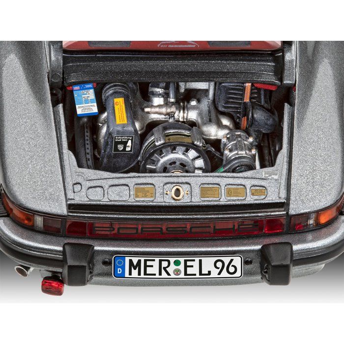 Maquette de voiture - REVELL - Model Set - Porsche 911 3,2 Coupé - Avec colle, peintures et accessoires