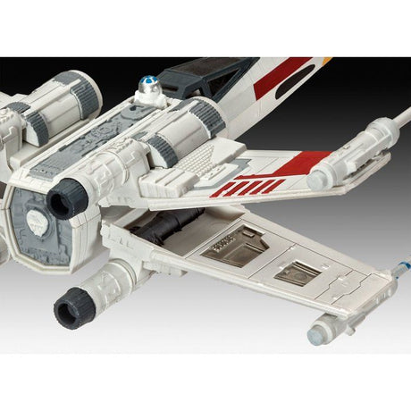 Maquette - REVELL - Model Set - Star Wars - X-Wing Fighter - Avec colle, peintures et accessoires
