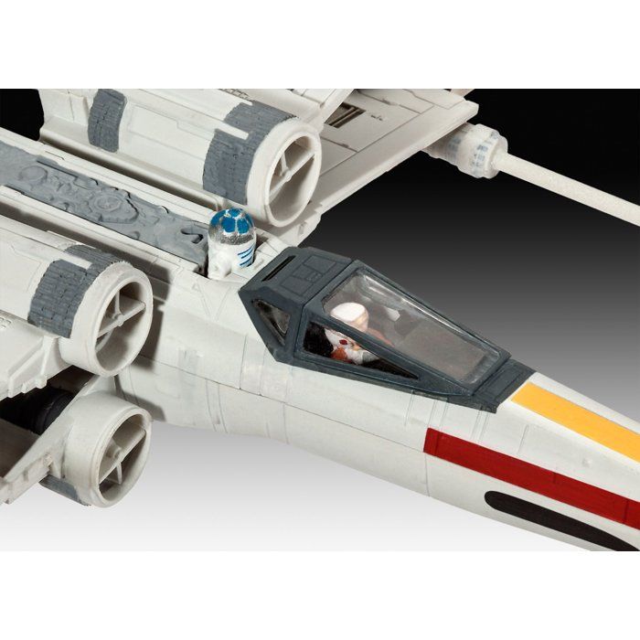Maquette - REVELL - Model Set - Star Wars - X-Wing Fighter - Avec colle, peintures et accessoires