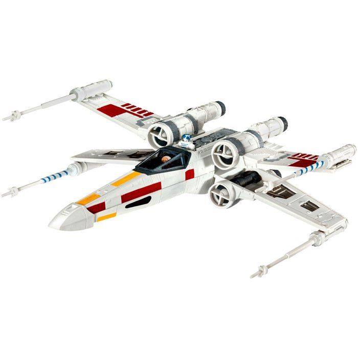 Maquette - REVELL - Model Set - Star Wars - X-Wing Fighter - Avec colle, peintures et accessoires