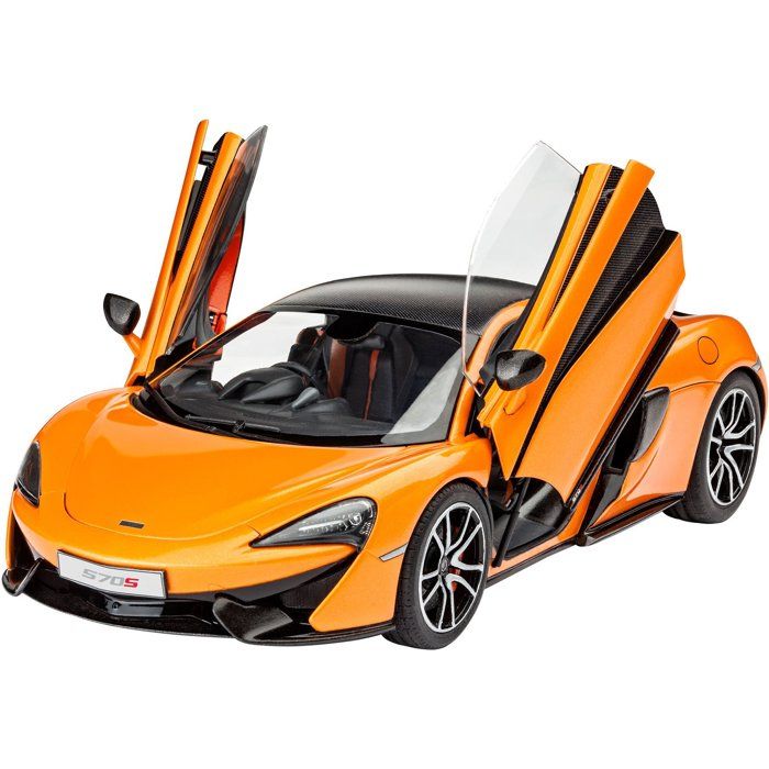 Maquette de voiture - REVELL - Model Set - Mc Laren 570 S - Avec colle, peintures et accessoires