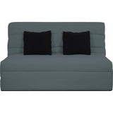 DUNLOPILLO Banquette BZ 2 places - Gris - ReVEUR