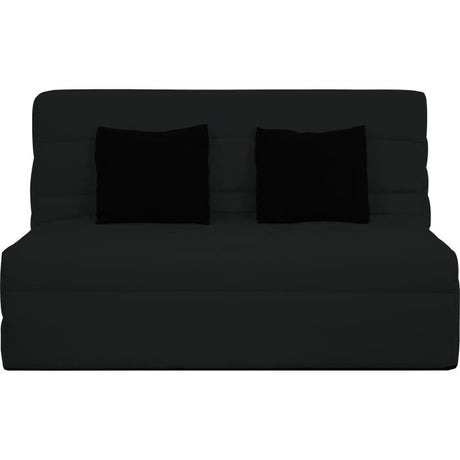 DUNLOPILLO Banquette BZ 2 places - Noir - ReVEUR