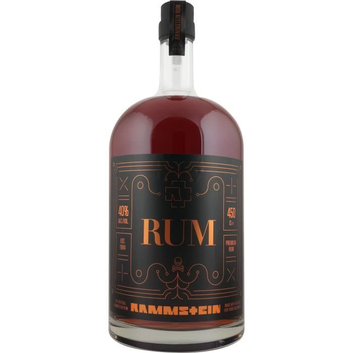 RAMMSTEIN Rhum Bourbon Barrel finish - 450CL - 40%