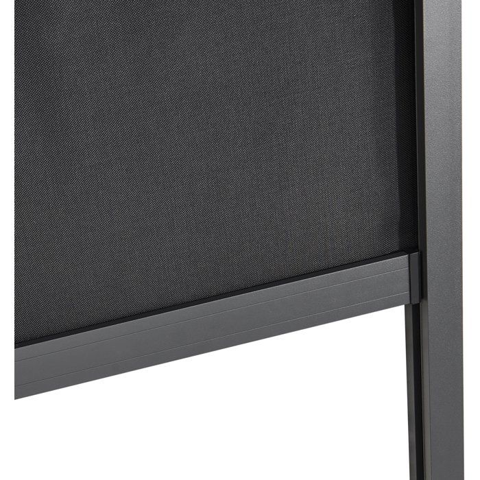 Store - GAYA - Aluminium - 279,4 x 226 cm - Toile textilene 450 g - Compatible PERGOLAGAYA
