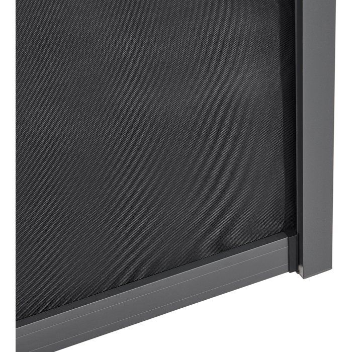 Store - GAYA - Aluminium - 279,4 x 226 cm - Toile textilene 450 g - Compatible PERGOLAGAYA