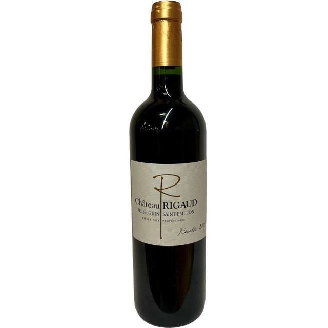 Château Rigaud 2017 Puisseguin Saint-Emilion - Vin rouge de Bordeaux