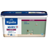 Peinture Intérieure - Vert Simsun - 2,5L - Haute Opacité - Lessivable