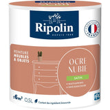 Peinture meuble et objet - Ocre nubie - Satiné - Ripolin - 0,5L