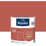 Peinture meuble et objet - Rouge chianti - Satiné - Ripolin - 0,5L