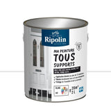 Peinture multi-supports - Blanc - Mat - Ripolin - 2L
