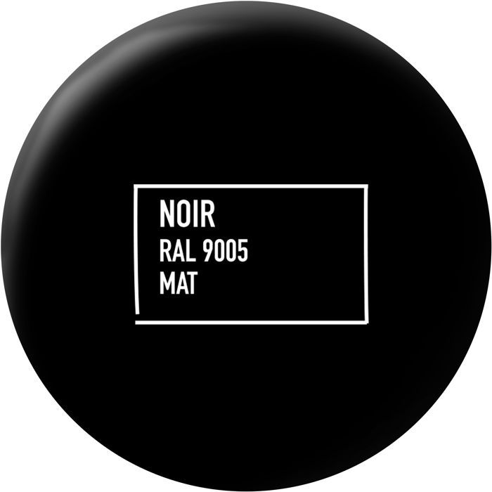 Peinture multi-supports - Noir - RAL 9005 - Mat - Ripolin - 2L
