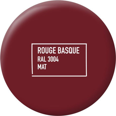 Peinture multi-supports - Rouge basque - RAL 3004 - Mat - Ripolin - 2L