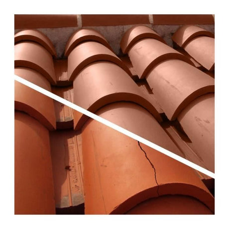 Revetement Anti-Infiltrations Toiture - RIPOLIN - Terre cuite - 4L - Bicouche - Extérieur